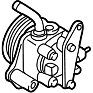 Chrysler Power Steering Pump - MN101150
