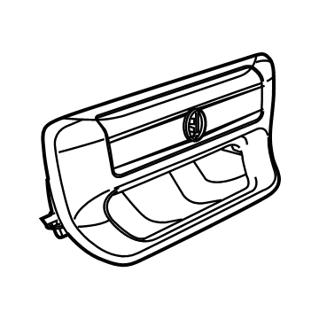 Ram 3500 Tailgate Handle - 6RN821BJAA