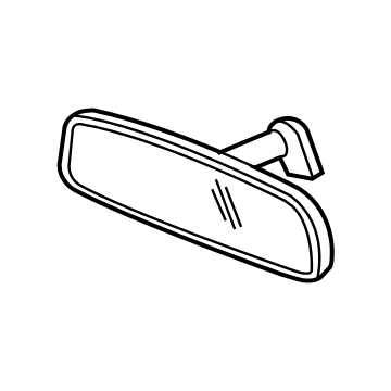 Jeep 68297610AA Mirror Inside