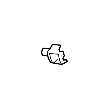 Ram 68341484AB Front Camera Rear Bracket