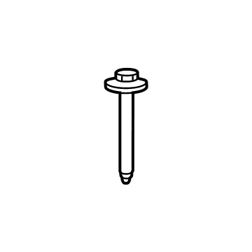 Ram 6512773AA Grille Screw