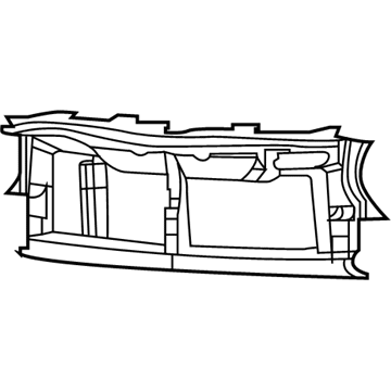 Mopar 68233032AE Support, Front