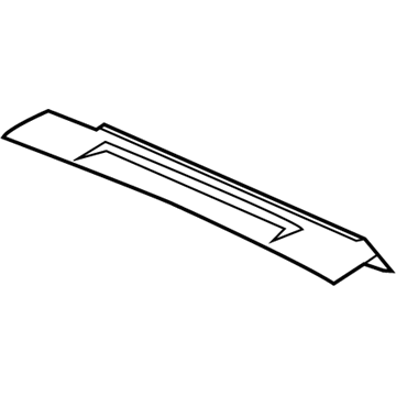 Mopar 68036317AE Rear Header, Lower