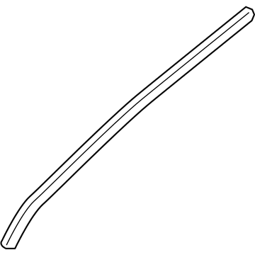 Jeep 55079291AD Roof Weatherstrip