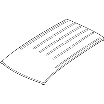 Jeep 68171000AC Roof Panel