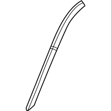 Jeep 68242133AB Lower Weatherstrip