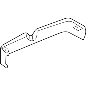 Mopar JK211T5 Side Shield, Sandstone, Driver Side