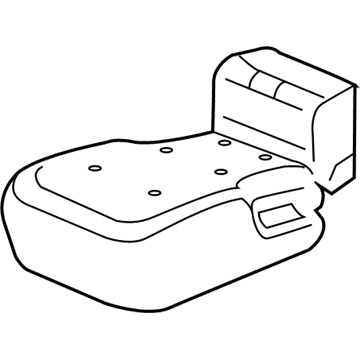 Chrysler 68224673AB Seat Cushion Pad