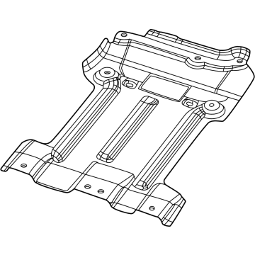 Jeep 68377824AC Center Shield