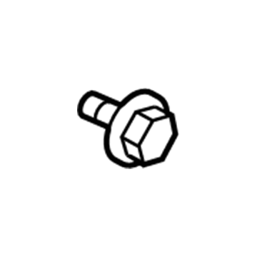 Mopar 6506986AA Bumper Cover Screw, Rear