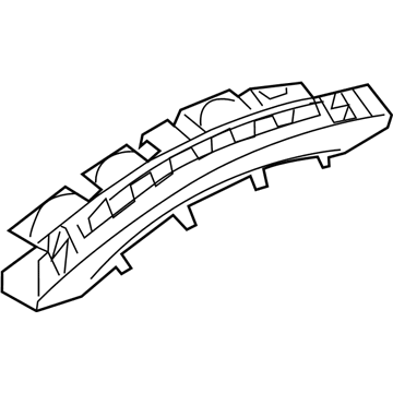Mopar 4857732AB Reinforcement, Rear