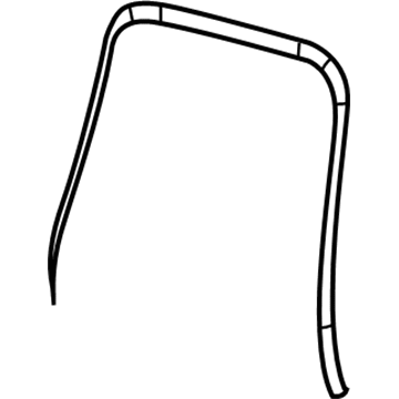 Mopar 5166254AA Seat Back Pad, Front