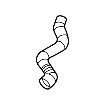 Jeep Renegade Radiator Hose - 68470649AA