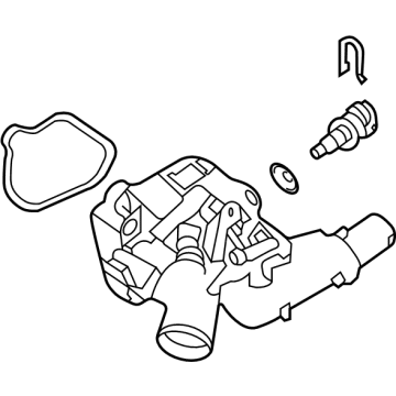 Jeep 68498366AA Thermostat
