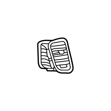 Dodge 7FB23DX9AB Air Outlet Vent