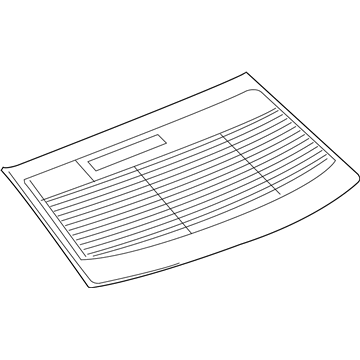 Dodge 68230048AD Back Glass