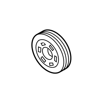 Dodge 4893573AB Crankshaft Pulley