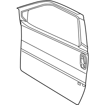 Mopar 68259234AA Outer Panel, Front Driver Side