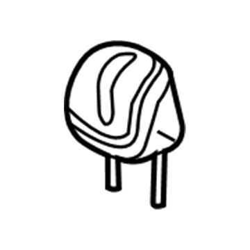 Mopar 5RP781W1AA Headrest, Rear Center