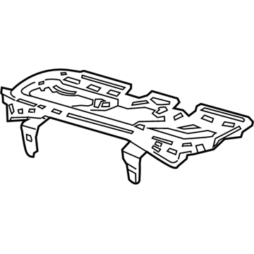 Mopar 68080815AA Seat Frame, Rear