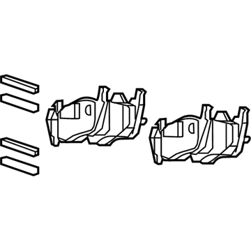 Dodge 68399102AB Brake Pads