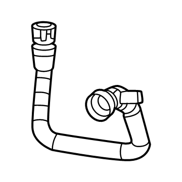 Jeep 68444063AA Lower Hose