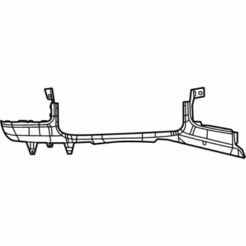Jeep 6XQ231A6AA Lower Dash Panel