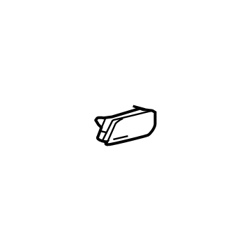 Mopar 68275962AC Reflector, Rear Passenger Side
