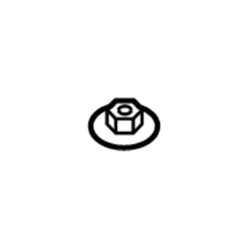 Dodge 6104725AA Bumper Cover Nut