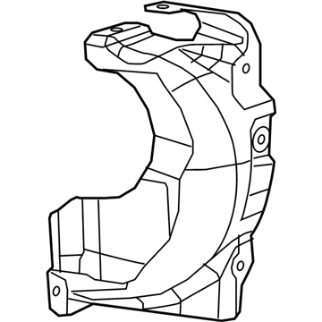 Jeep 5048393AC Heat Shield