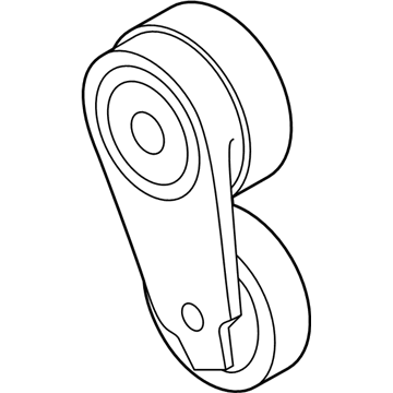 Jeep Belt Tensioner - 68414863AA