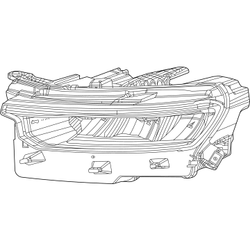 Jeep Grand Cherokee Headlight - 68606237AA