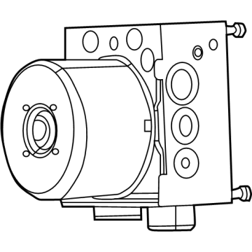 Chrysler ABS Control Module - 68258639AA