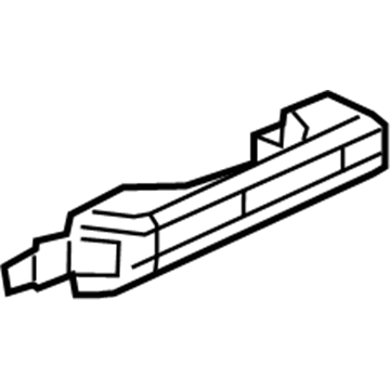 Jeep 6ZA12DX8AC Handle, Outside