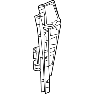 Mopar 68292090AA Mount Bracket, Rear Inner Passenger Side