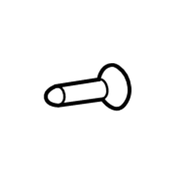 Jeep 6510532AA Check Strap Screw
