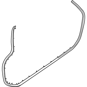 Dodge Door Seal - 68096403AC