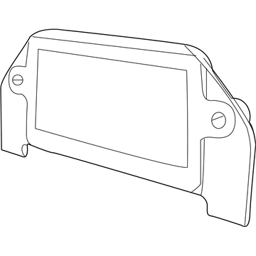 Dodge 68462399AB License Lamp