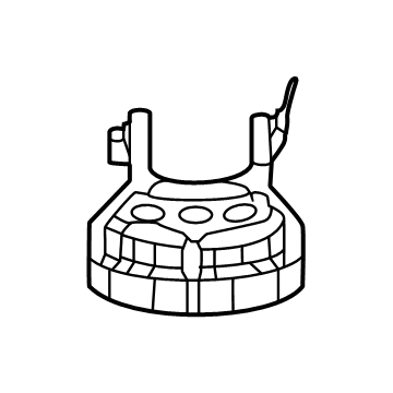 Ram ProMaster 2500 Engine Mount - 68157408AC
