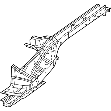Mopar 68609973AA Rail Assembly, Rear