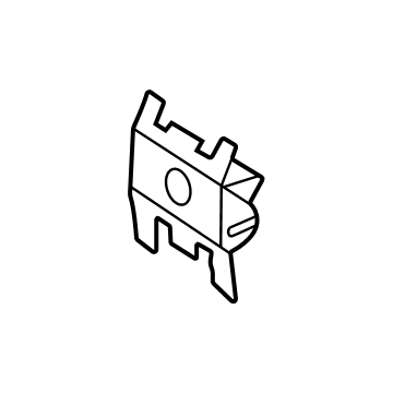 Ram 6509809AA Center Pillar Trim Nut