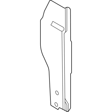 Mopar 1ZQ15LAHAA Center Pillar Trim, Lower