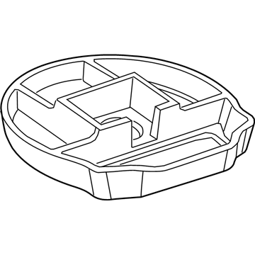 Mopar 4726281AC Spare Carrier, Rear