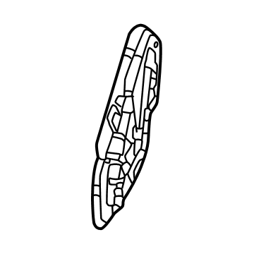 Jeep 6CE00TX7AD Hinge Cover