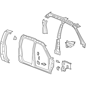 Mopar 5142316AB Uniside, Passenger Side