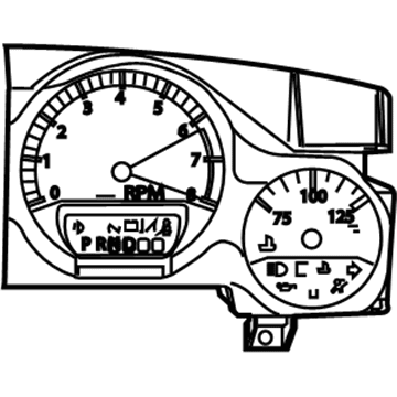 Dodge Instrument Cluster - 68455958AB