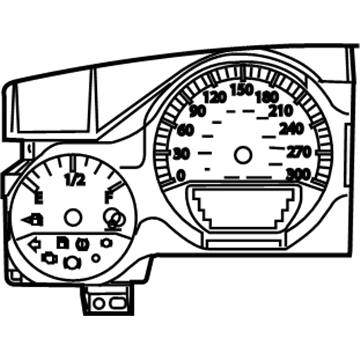 2022 Dodge Challenger Instrument Cluster - 68247792AA