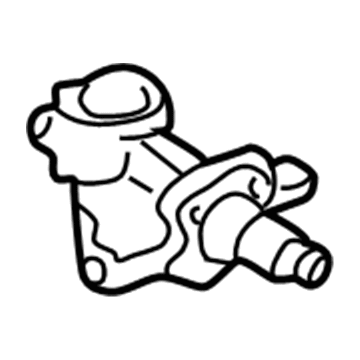 Mopar 4581068AB Spindle, Rear Passenger Side