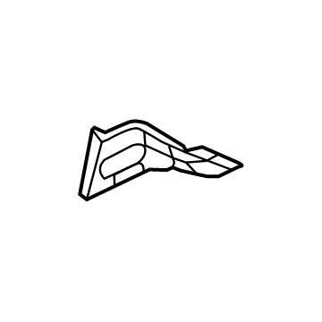 Mopar 68164248AA Pillar Reinforcement, Driver Side