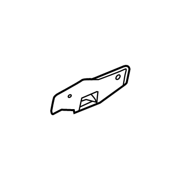 Mopar 68044793AA Reinforcement Plate, Rear Driver Side